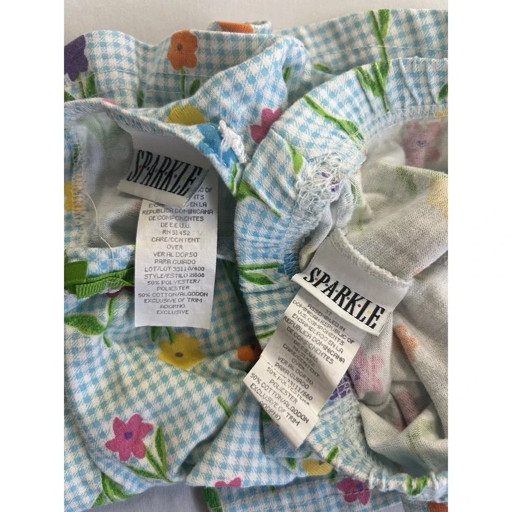 Vintage Girls 2 Pc Set By Sparkle Size 3T
